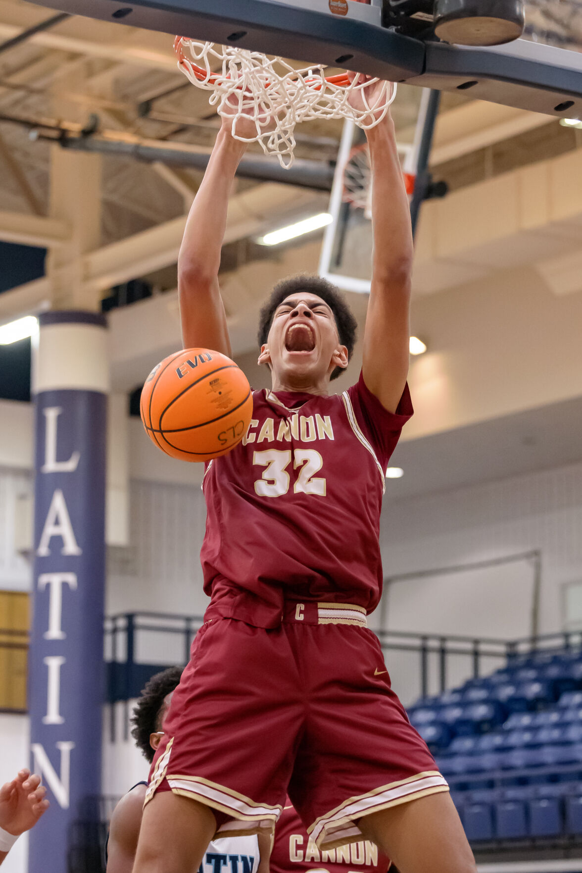 NCISAA Charlotte Independent ConferenceBoys Basketball: The Cannon Cougars eliminated the Charlotte Latin Hawks 75Ð61 in the third round of the NCISAA Class 4A playoffs on Saturday afternoon.
